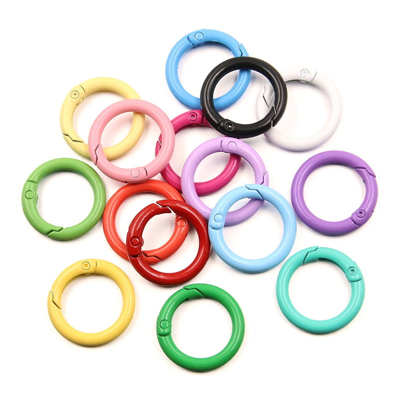 5-20pcs Colorful Spring O Ring - مراجعة Jewelry Making A Ring وسعره