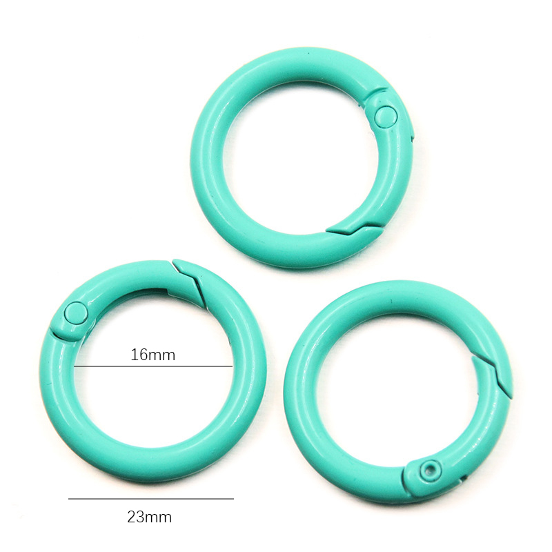 5-20pcs Colorful Spring O Ring - مراجعة Jewelry Making A Ring وسعره