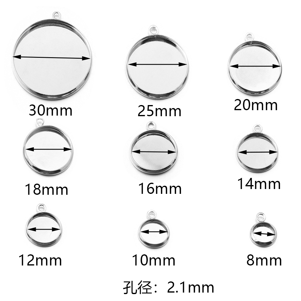 10pcs Iron Cabochon Base 8/10/ - مراجعة Pendant Blank Bezel وسعره