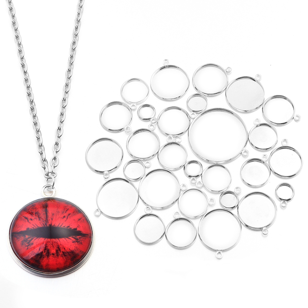 10pcs Iron Cabochon Base 8/10/ - مراجعة Pendant Blank Bezel وسعره