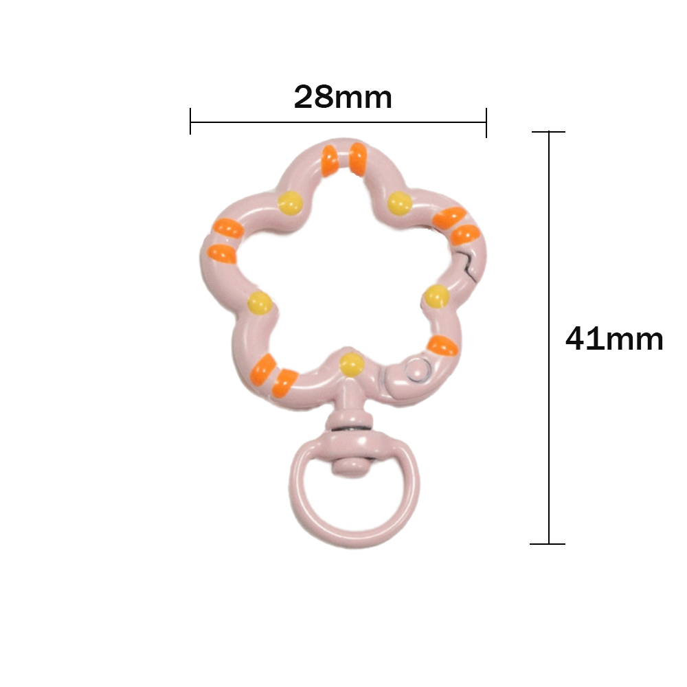 5pcs Flower Metal Lobster Claw - مراجعة Jewelry Making A Ring وسعره