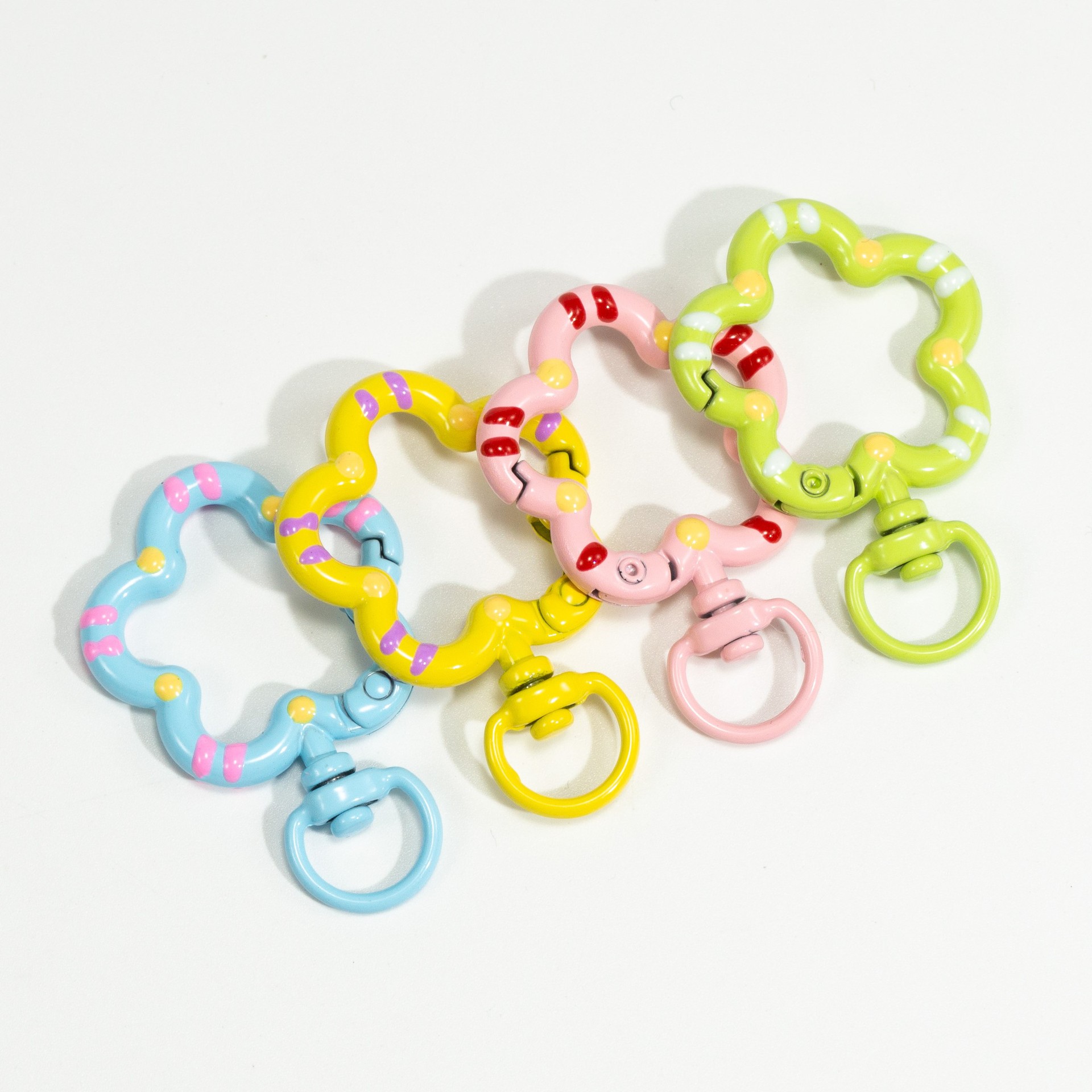 5pcs Flower Metal Lobster Claw - مراجعة Jewelry Making A Ring وسعره