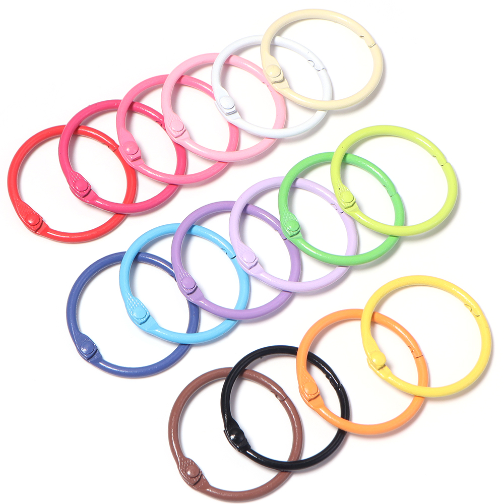 10pcs 30mm Iron Multi Color En - مراجعة Jewelry Making A Ring وسعره