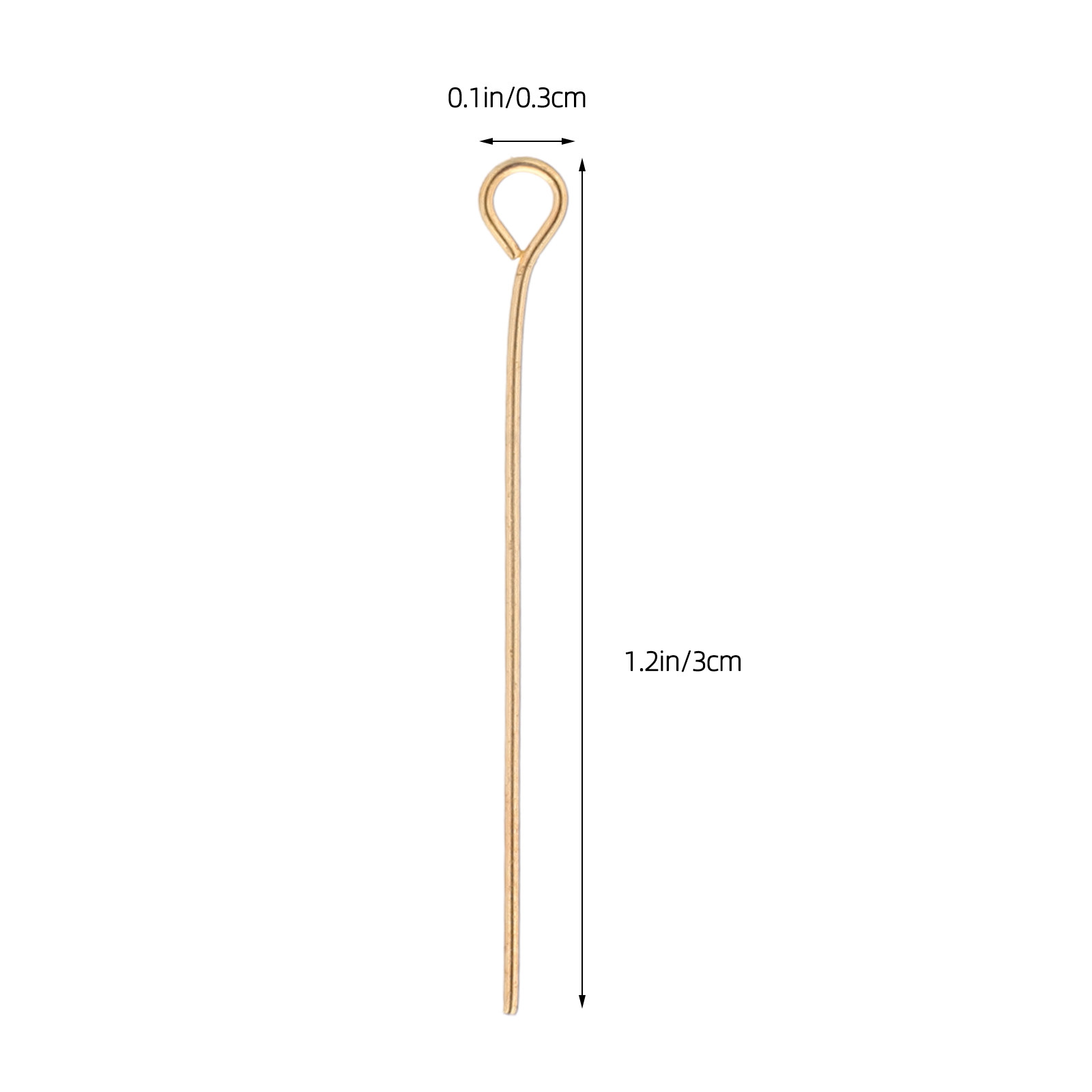 1200Pcs Eye Pins for DIY Jewel - مراجعة Jewelry Making Eye Pins وسعره