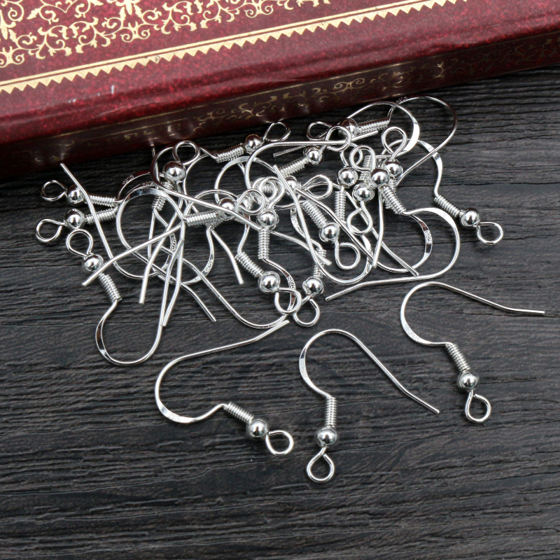 50pcs 16mm 925 Sterling Silver - مراجعة Jewelry Making Materials Wholesale وسعره