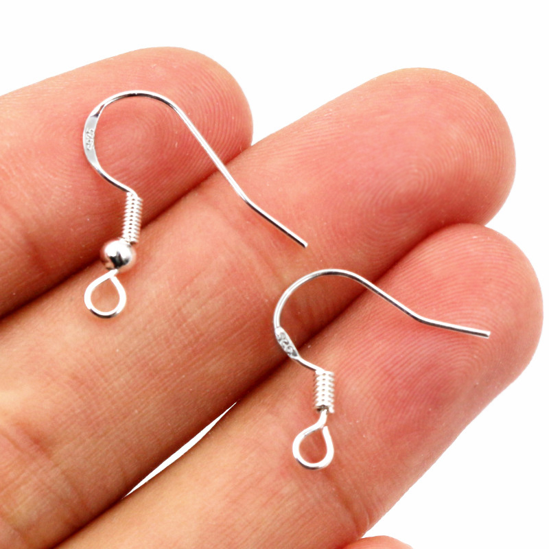 50pcs 16mm 925 Sterling Silver - مراجعة Jewelry Making Materials Wholesale وسعره