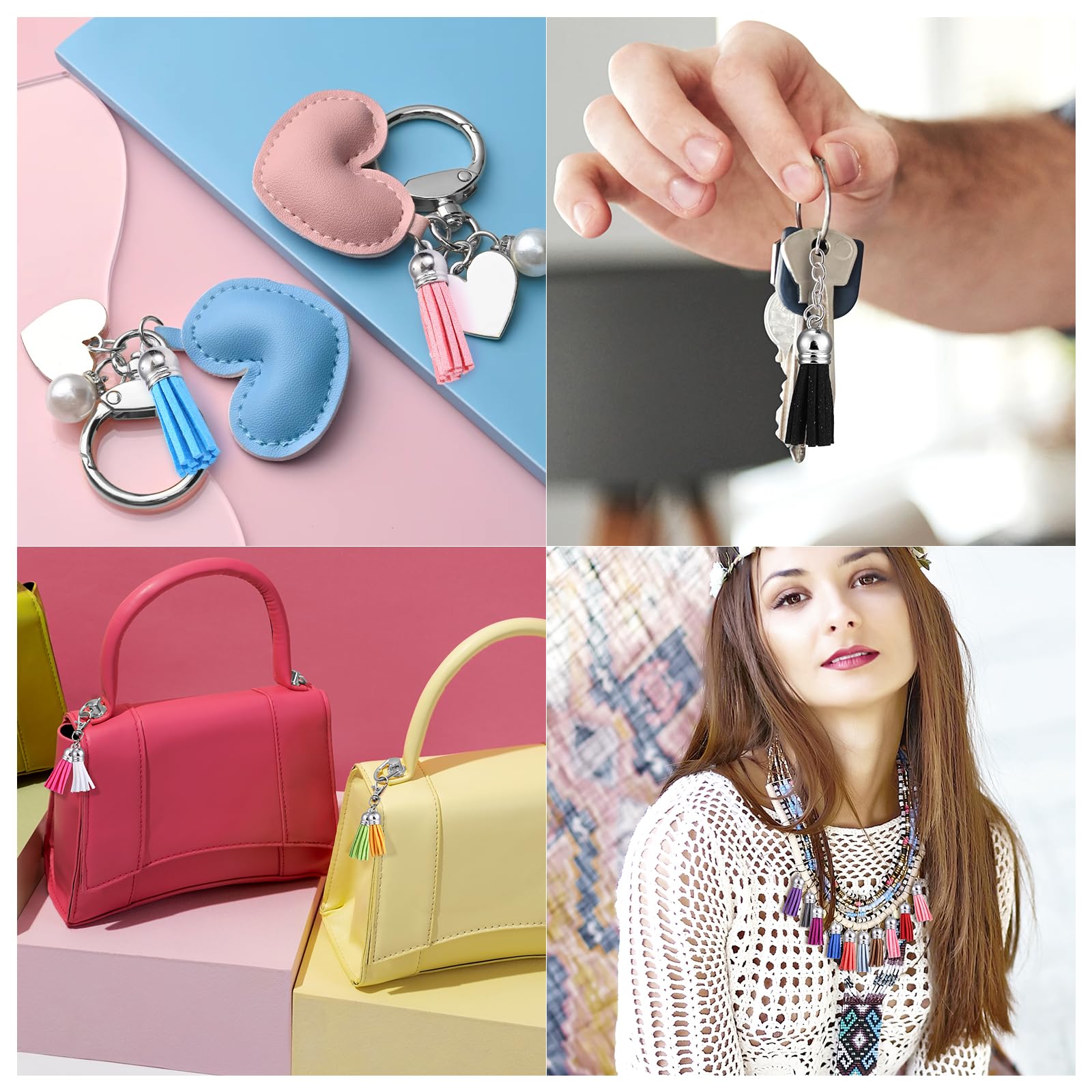 10/20/60 Pcs Mini Tassels Faux - مراجعة Jewelry Making Online وسعره