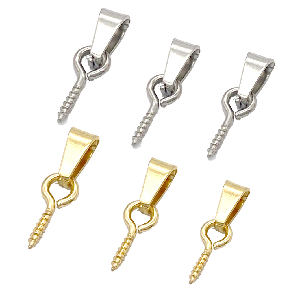 20pcs Stainless Steel Screw Ey - مراجعة Jewelry Making Rivets وسعره