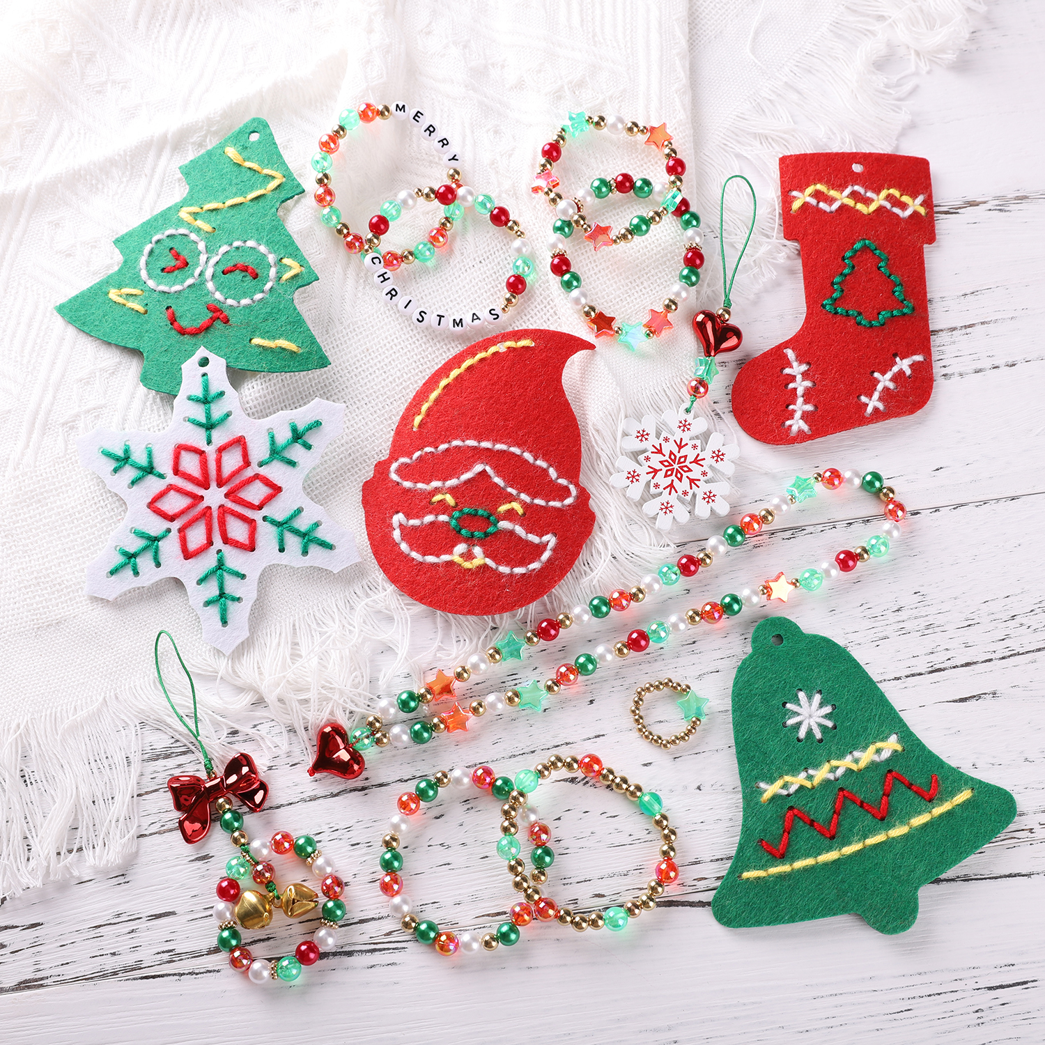 Christmas DIY Jewelry Making K - مراجعة Jewelry Making Ideas With Beads وسعره
