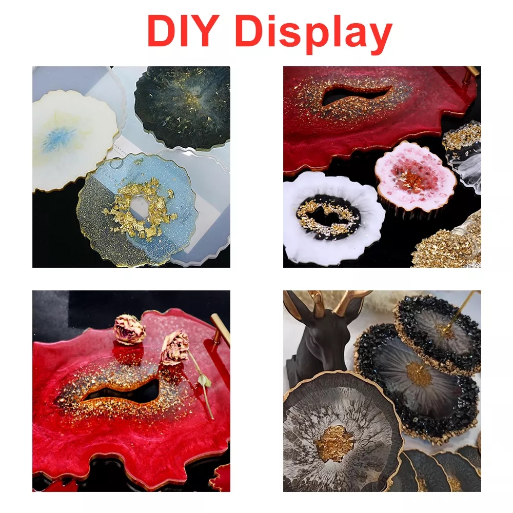 30g Broken Glass Stones Epoxy  - مراجعة Jewelry Making Online وسعره