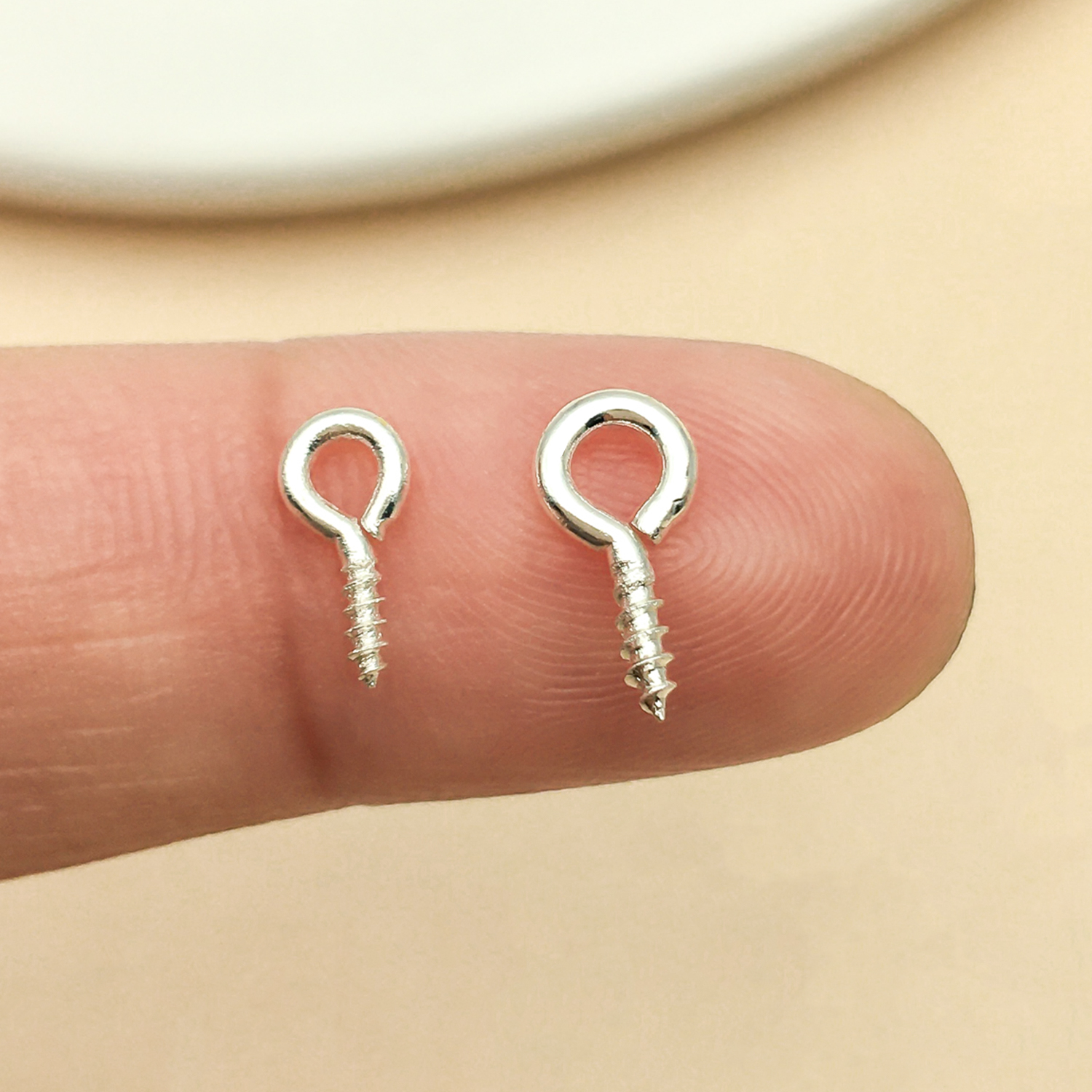 5pcs 18K gold-plated copper th - مراجعة Jewelry Making Eye Pins وسعره