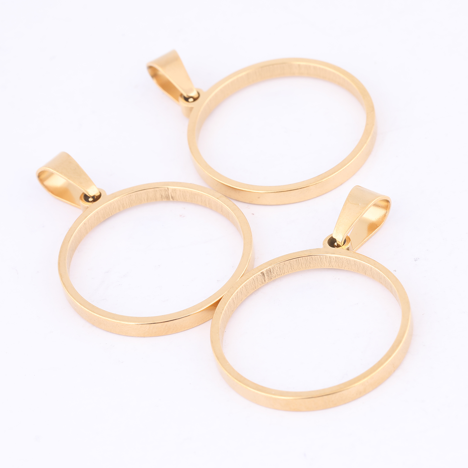 10pcs 25mm Round Open Bezel Ch - مراجعة Pendant Blank Bezel وسعره