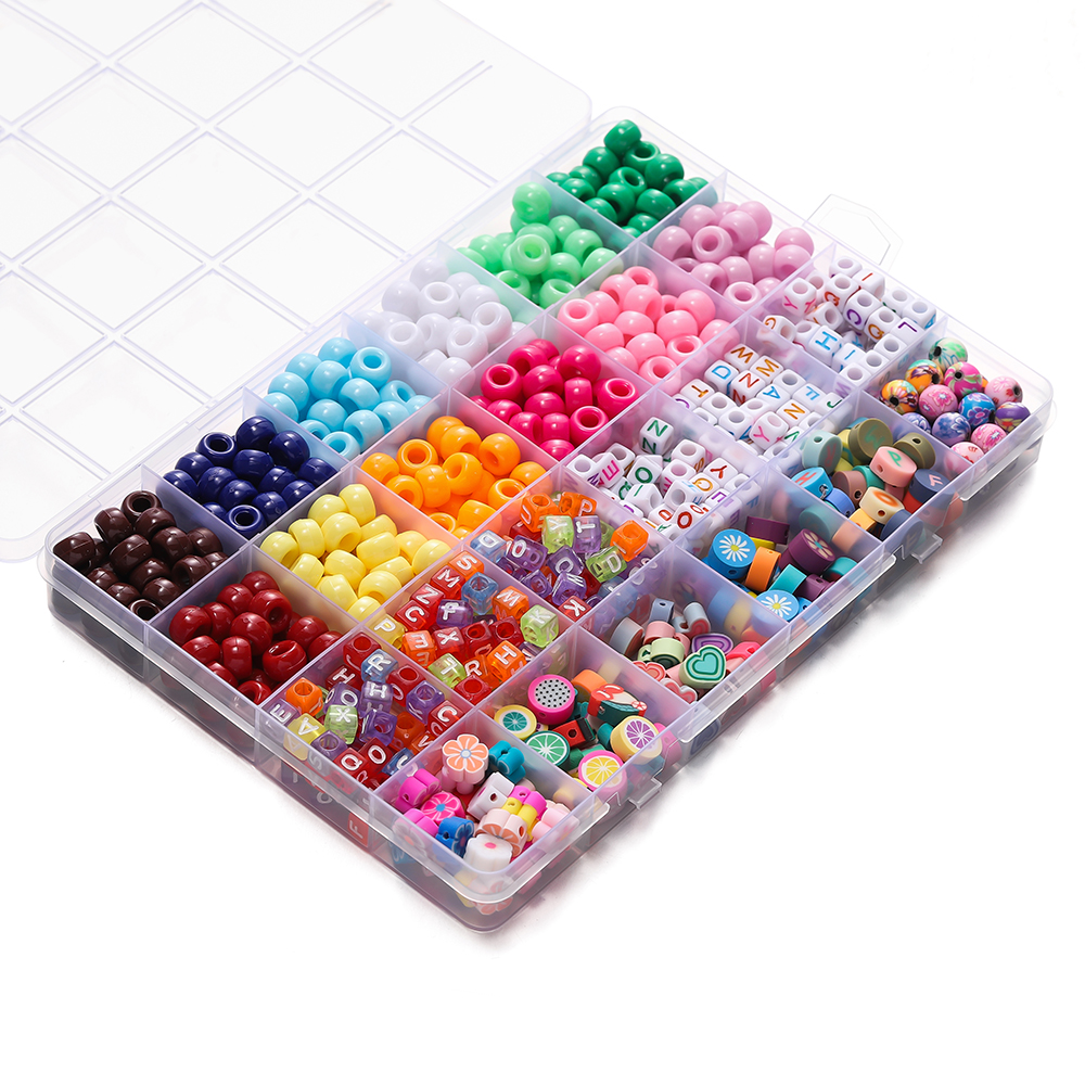 680pcs/Box Colorful Acrylic Po - مراجعة Jewelry Making Online وسعره