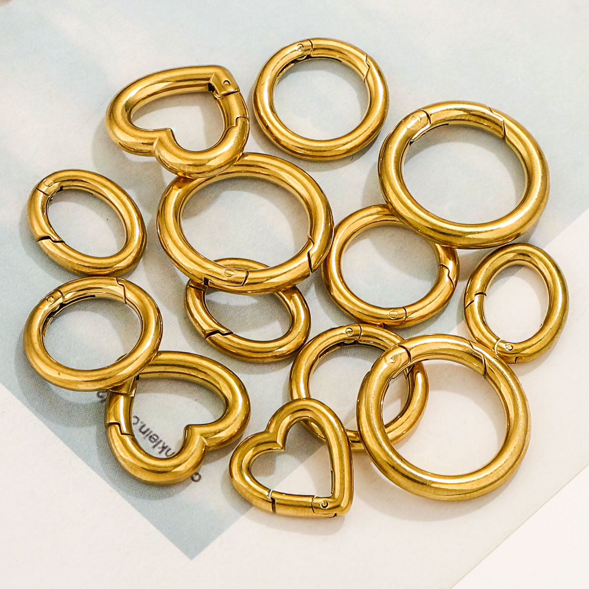 2 PCS Charm Stainless Steel Bu - مراجعة Jewelry Making Materials Wholesale وسعره