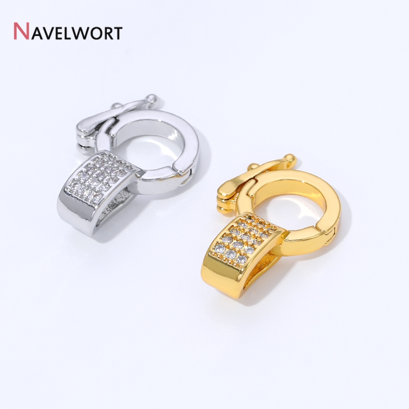 18K Gold Plated Brass Inlaid Z - مراجعة Jewelry Making Supplies وسعره