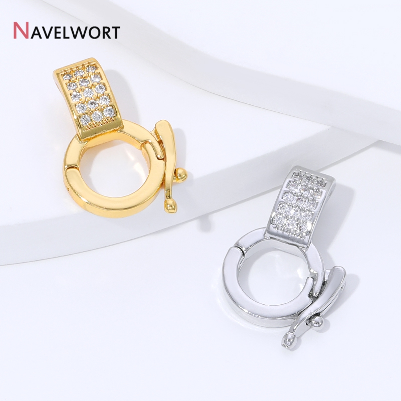 18K Gold Plated Brass Inlaid Z - مراجعة Jewelry Making Supplies وسعره