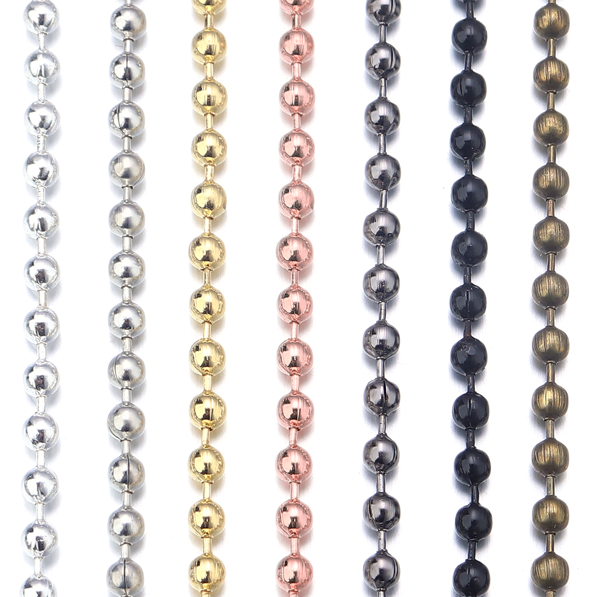 10yards/roll 1.5/2/2.4mm Metal - مراجعة Jewelry Making Materials Wholesale وسعره