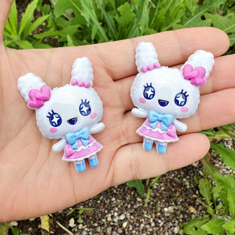 45mm Cartoon Tamagotchi double - مراجعة Jewelry Making Supplies وسعره