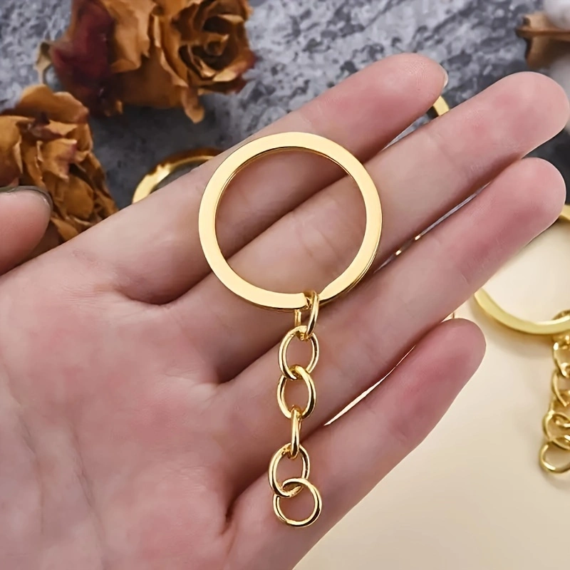120pcs DIY Keychain Jump Rings - مراجعة Jewelry Making Eye Pins وسعره