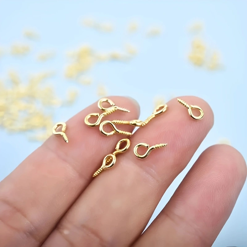 120pcs DIY Keychain Jump Rings - مراجعة Jewelry Making Eye Pins وسعره