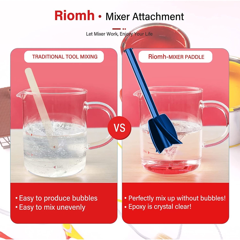1/4Pcs Epoxy Resin Mixer Tool  - مراجعة Jewelry Making Rotary Tool وسعره