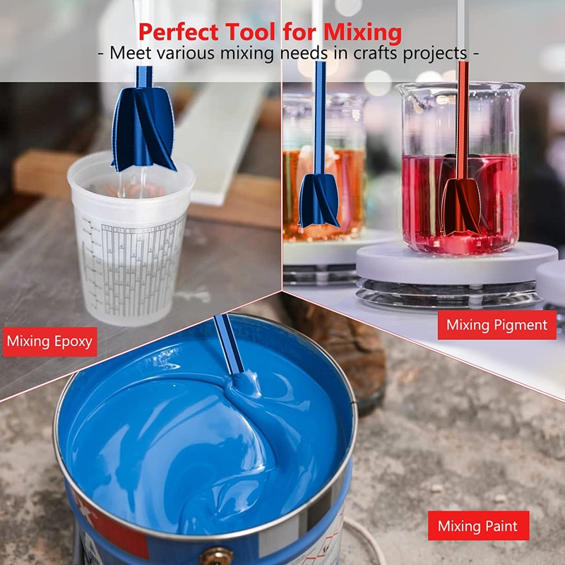 1/4Pcs Epoxy Resin Mixer Tool  - مراجعة Jewelry Making Rotary Tool وسعره
