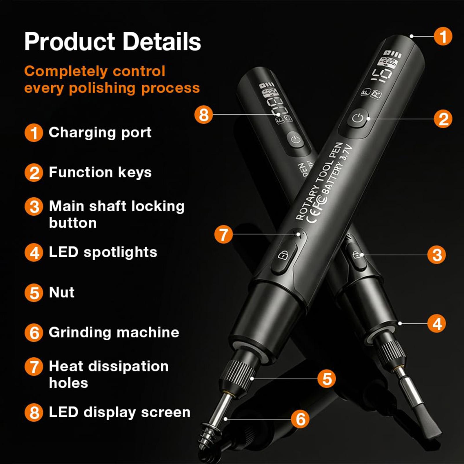 Cordless Rotary Tool 6 Speed R - مراجعة Jewelry Making Rotary Tool وسعره