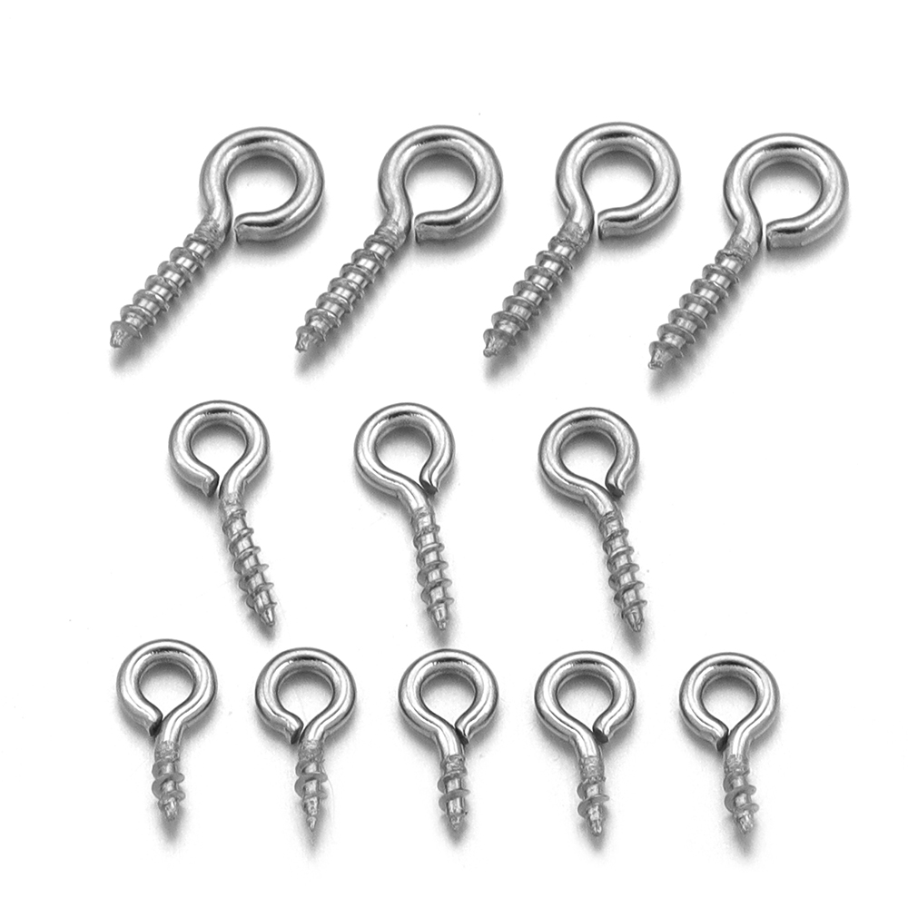 100pcs/lot Stainless Steel Min - مراجعة Jewelry Making Rivets وسعره