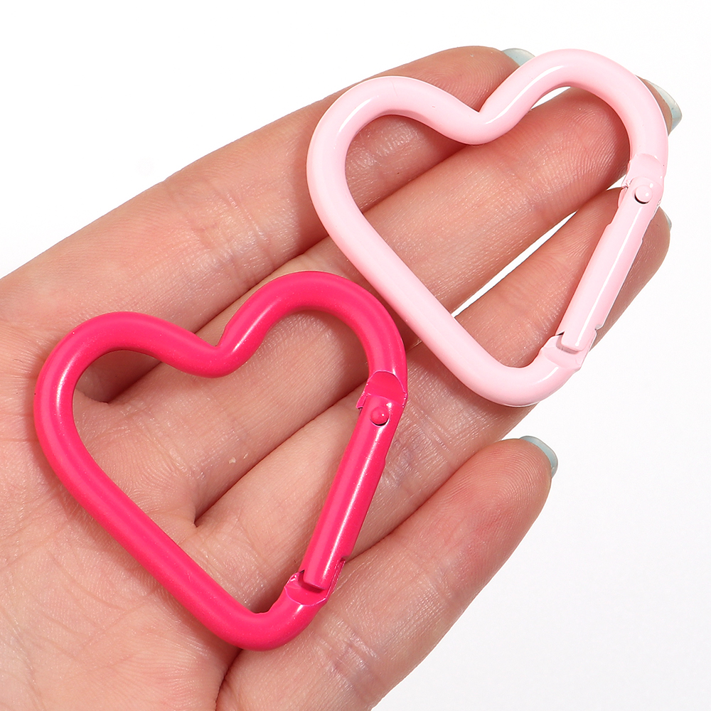 5pcs Colorful Heart-shaped Alu - مراجعة Jewelry Making A Ring وسعره