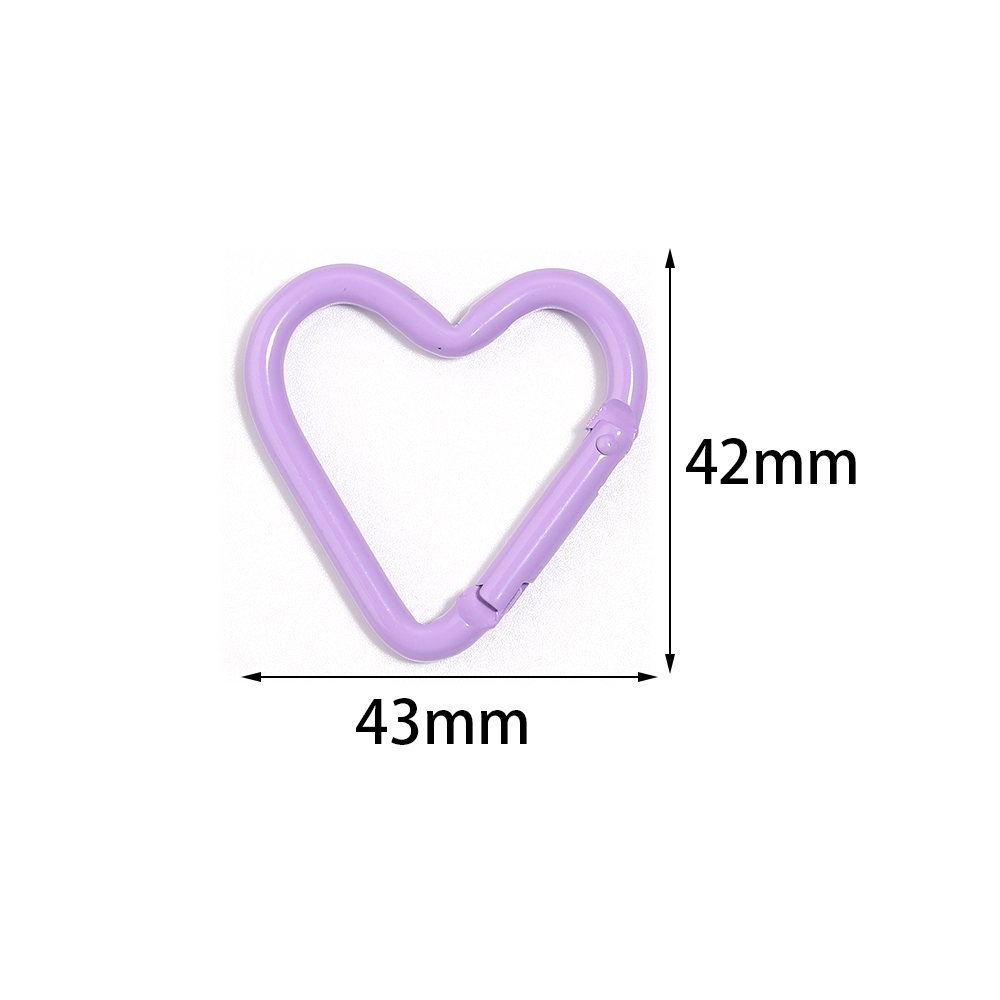 5pcs Colorful Heart-shaped Alu - مراجعة Jewelry Making A Ring وسعره