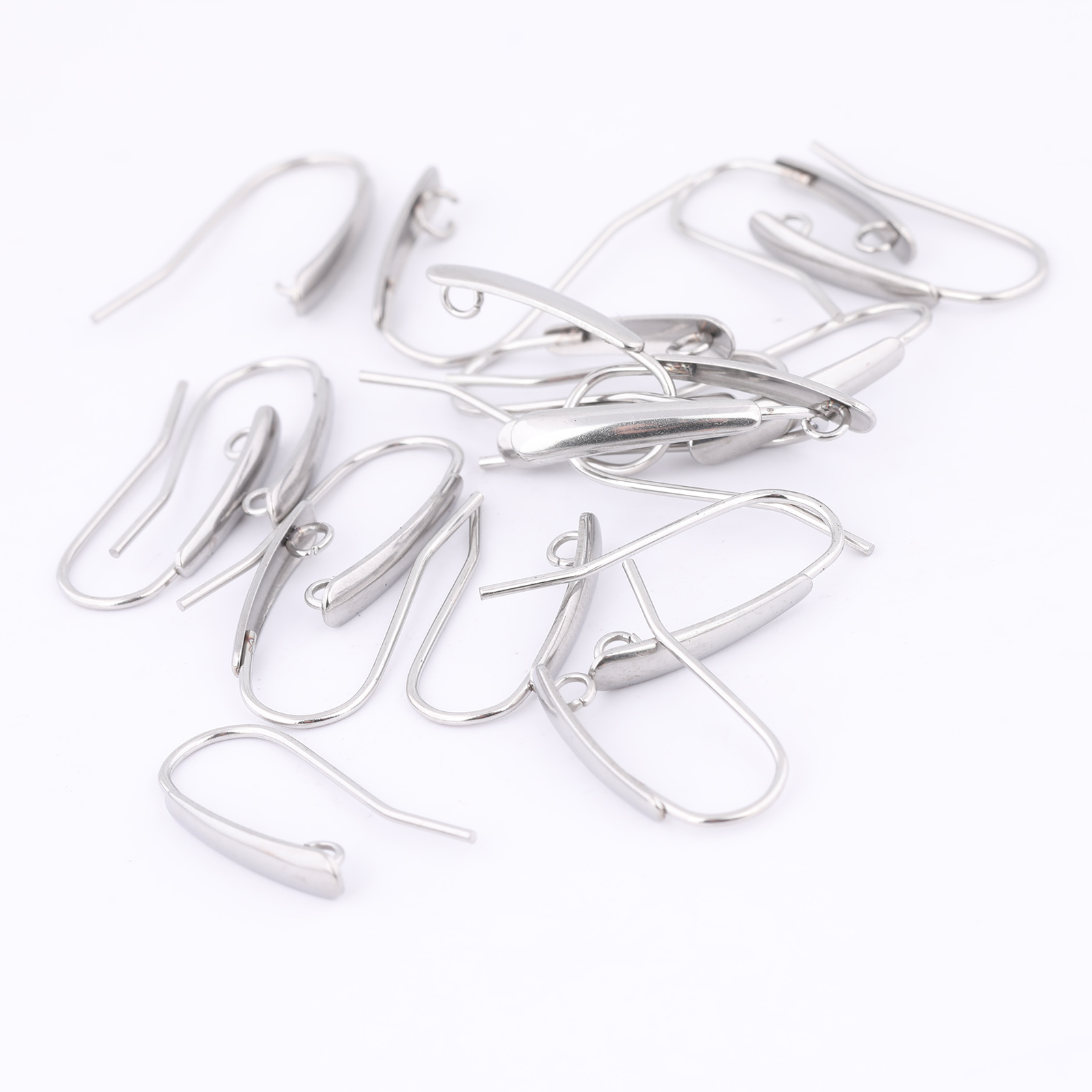 40pcs Stainless Steel Earring  - مراجعة Jewelry Making Supplies وسعره