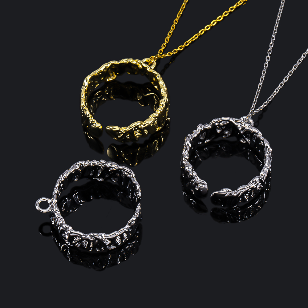 2Pcs Gold Plated Irregular Ope - مراجعة Jewelry Making Materials Wholesale وسعره