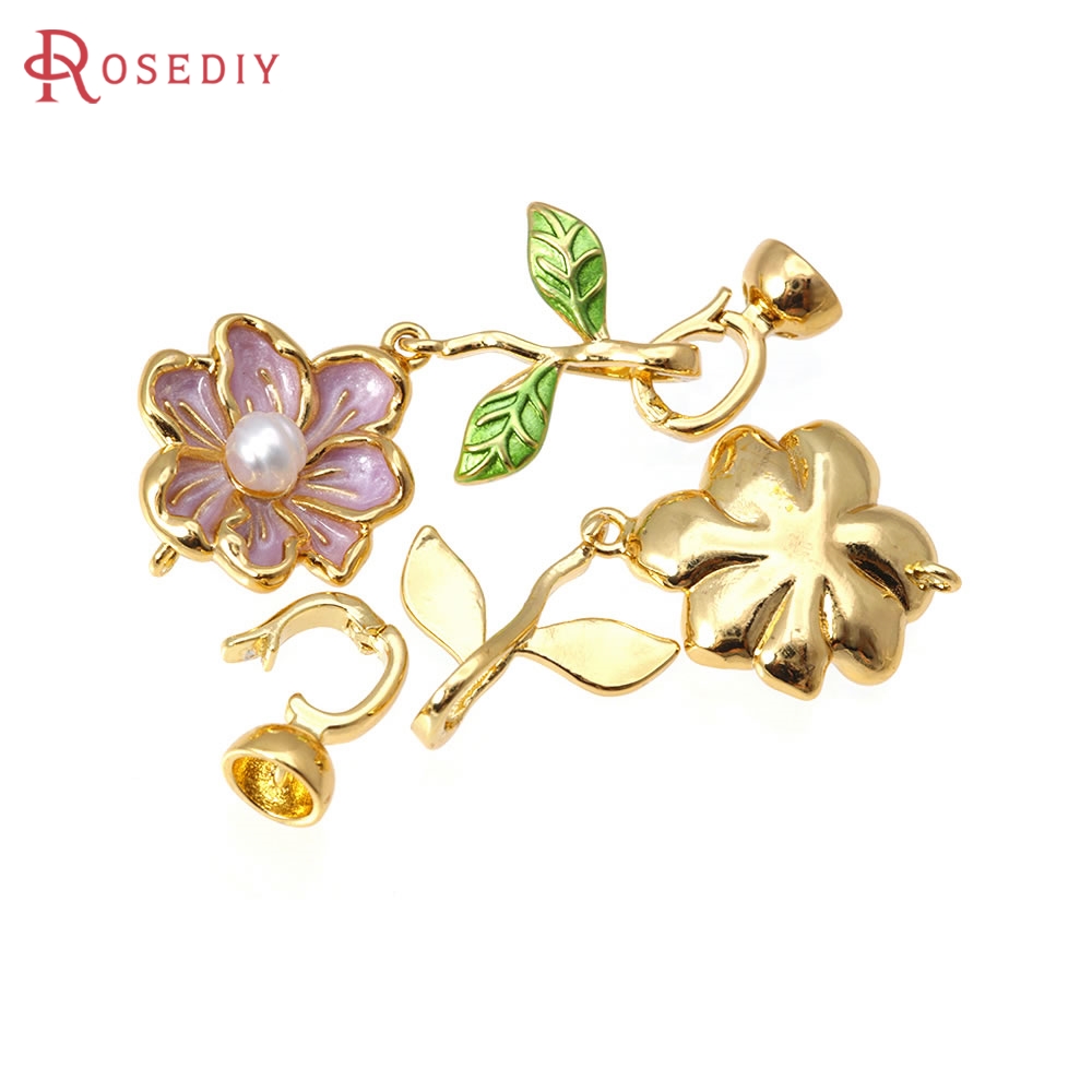 2 Sets 18K Gold Color Brass wi - مراجعة Jewelry Making Set وسعره