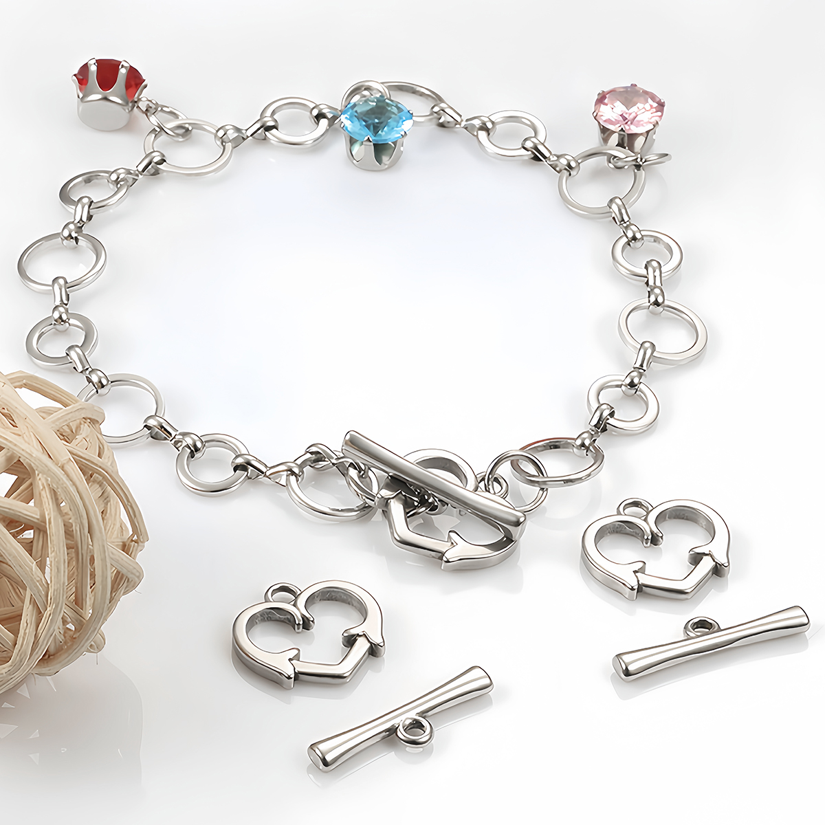 2 Sets Stainless Steel OT Clas - مراجعة Jewelry Making Set وسعره