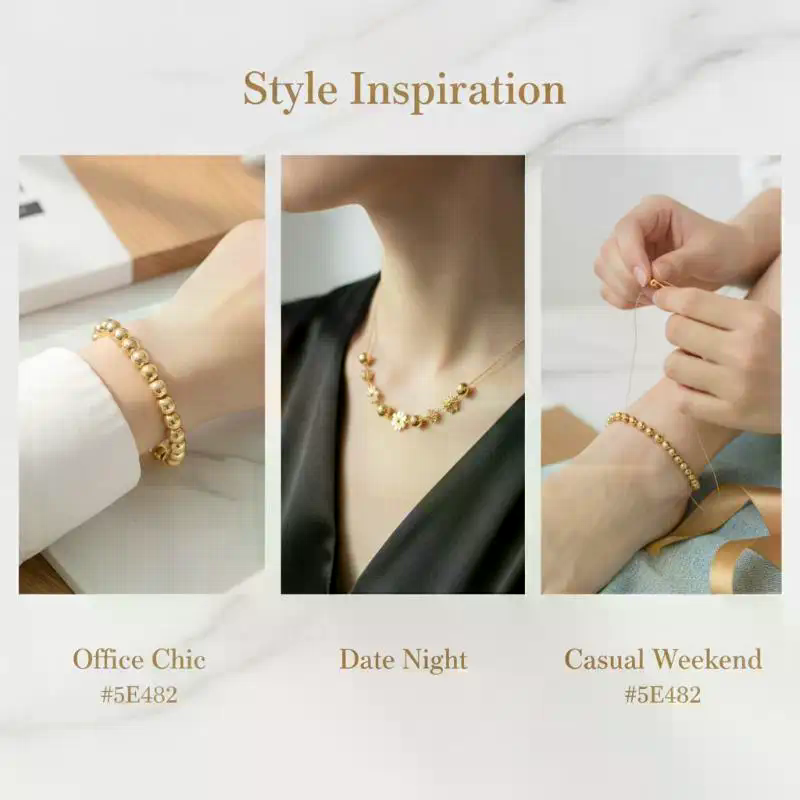 Shiny Gold Plated Faceted Spac - مراجعة Jewelry Making Ideas With Beads وسعره
