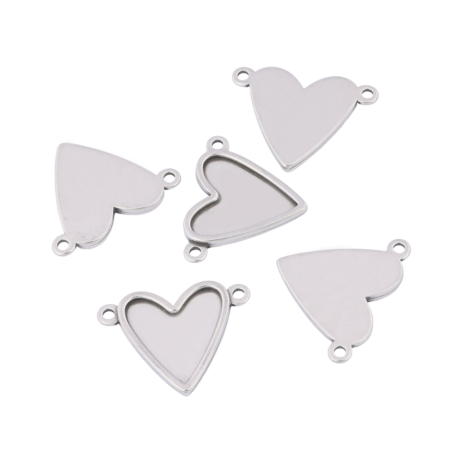 10pcs Stainless Steel Fit 16x1 - مراجعة Pendant Blank Bezel وسعره