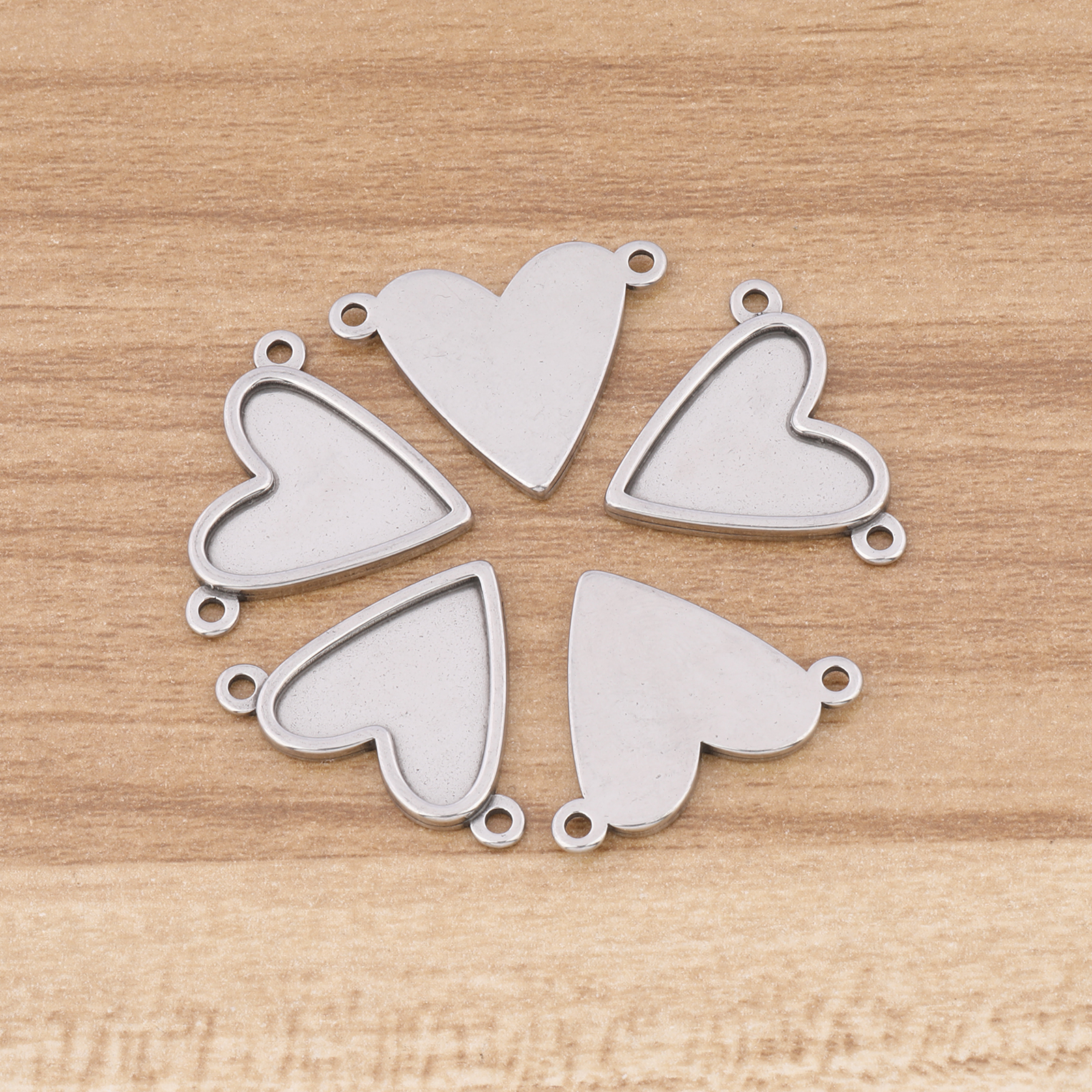 10pcs Stainless Steel Fit 16x1 - مراجعة Pendant Blank Bezel وسعره