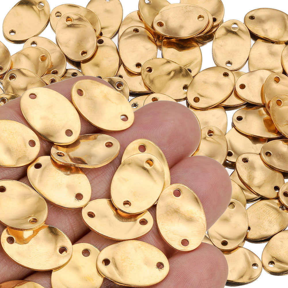 20pcs 15/20/25MM Stainless Ste - مراجعة Jewelry Making Materials Wholesale وسعره