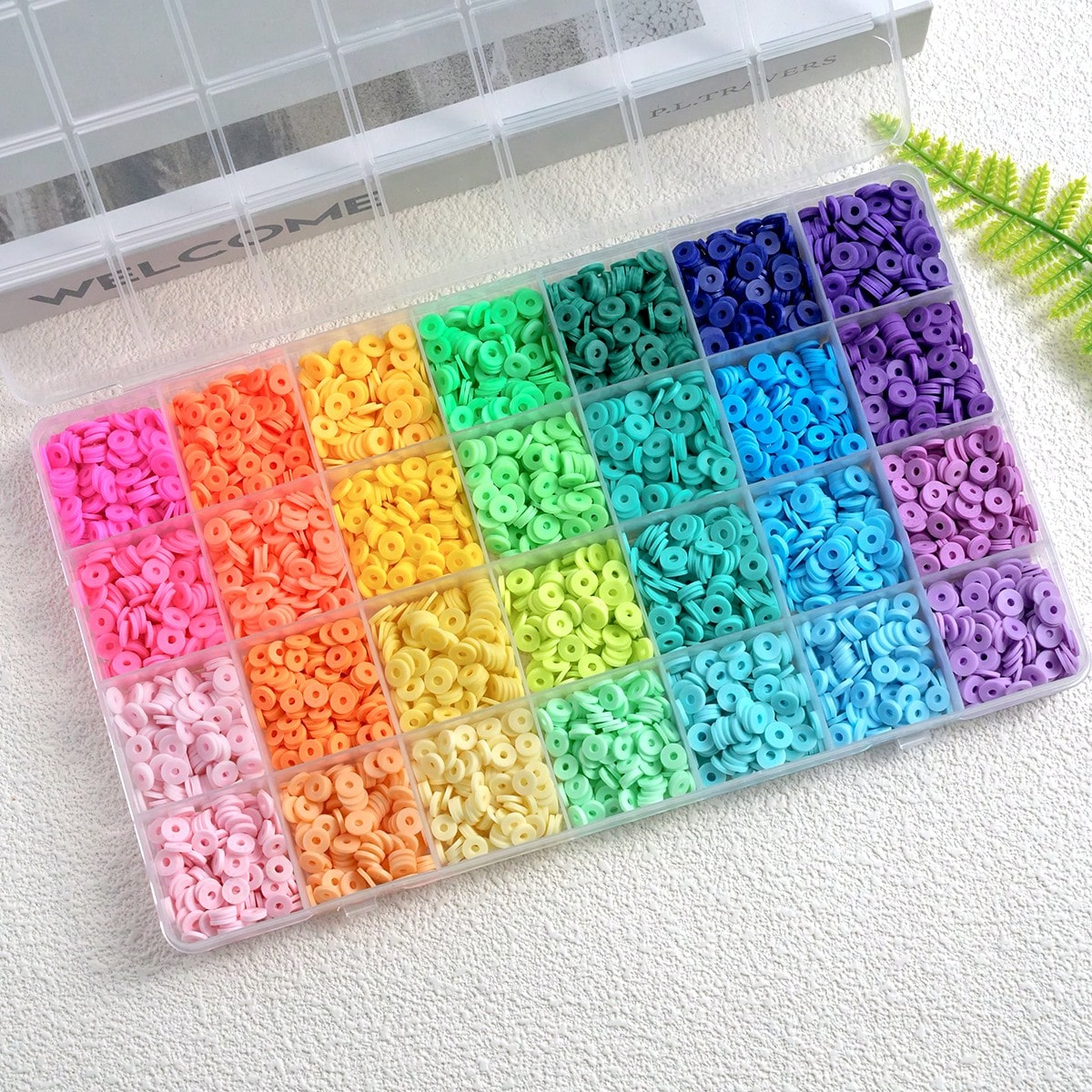 A Set Clay Beads For Bracelet  - مراجعة Jewelry Making Online وسعره