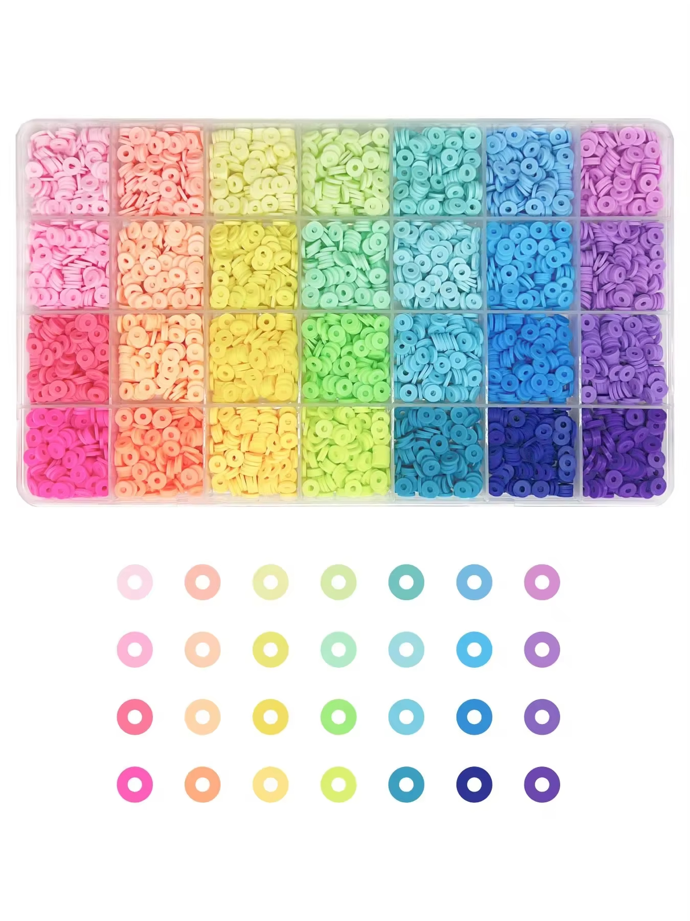 A Set Clay Beads For Bracelet  - مراجعة Jewelry Making Online وسعره