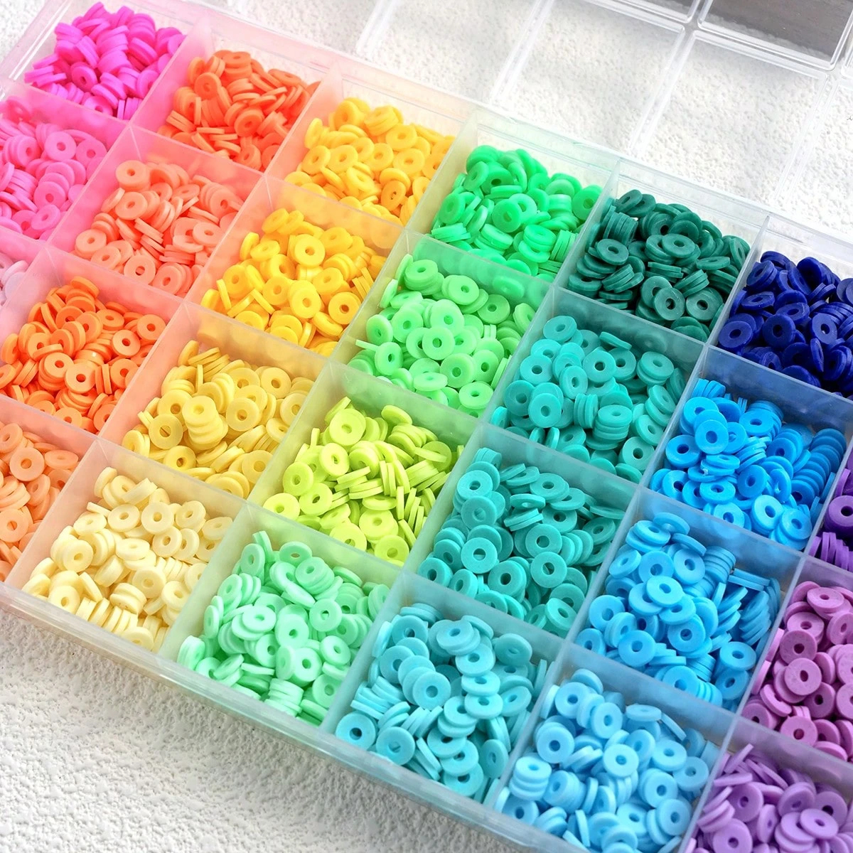 A Set Clay Beads For Bracelet  - مراجعة Jewelry Making Online وسعره