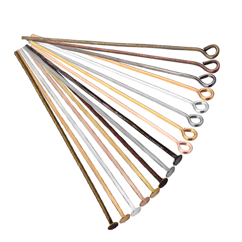 14 18 20 25 30 35 45 50 60 70m - مراجعة Jewelry Making Eye Pins وسعره