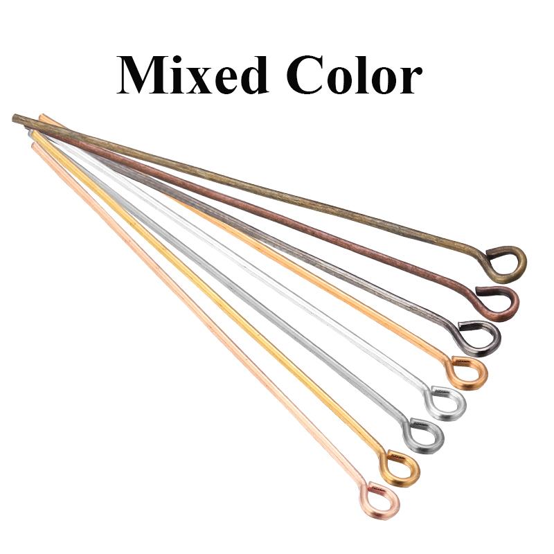14 18 20 25 30 35 45 50 60 70m - مراجعة Jewelry Making Eye Pins وسعره
