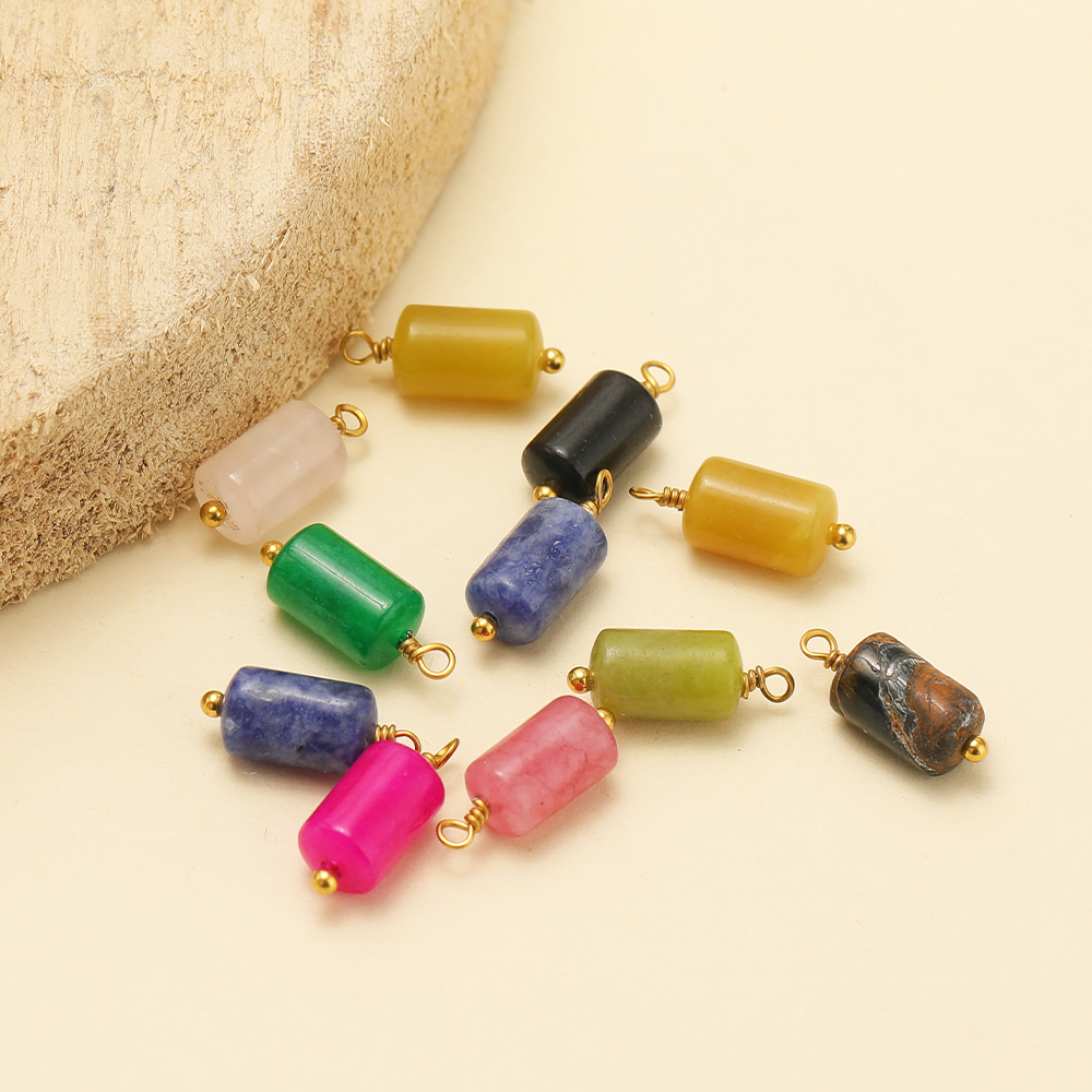 10pcs Stainless Steel Natural  - مراجعة Jewelry Making Materials Wholesale وسعره