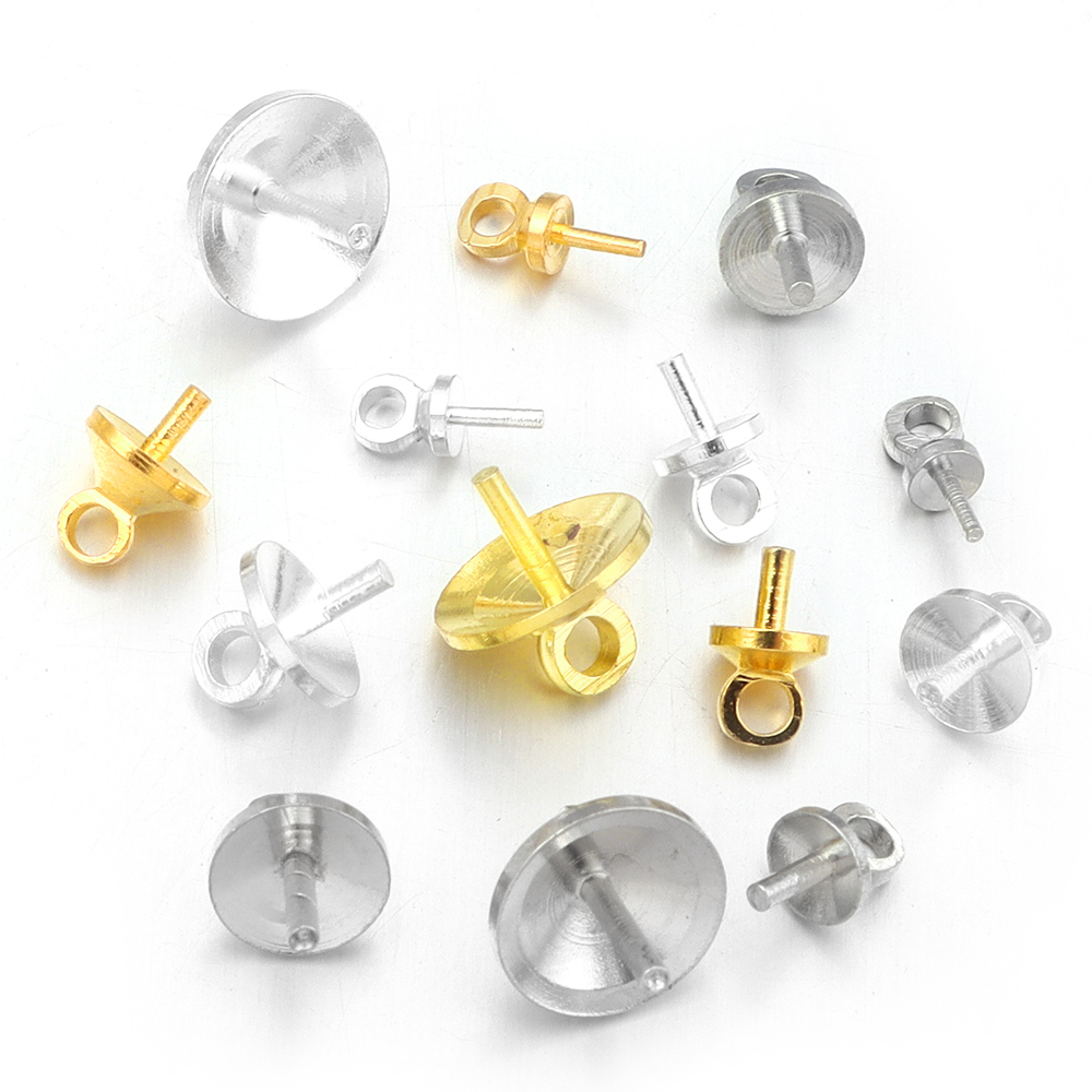 20-100Pcs/Lot Metal Charms Scr - مراجعة Jewelry Making Eye Pins وسعره