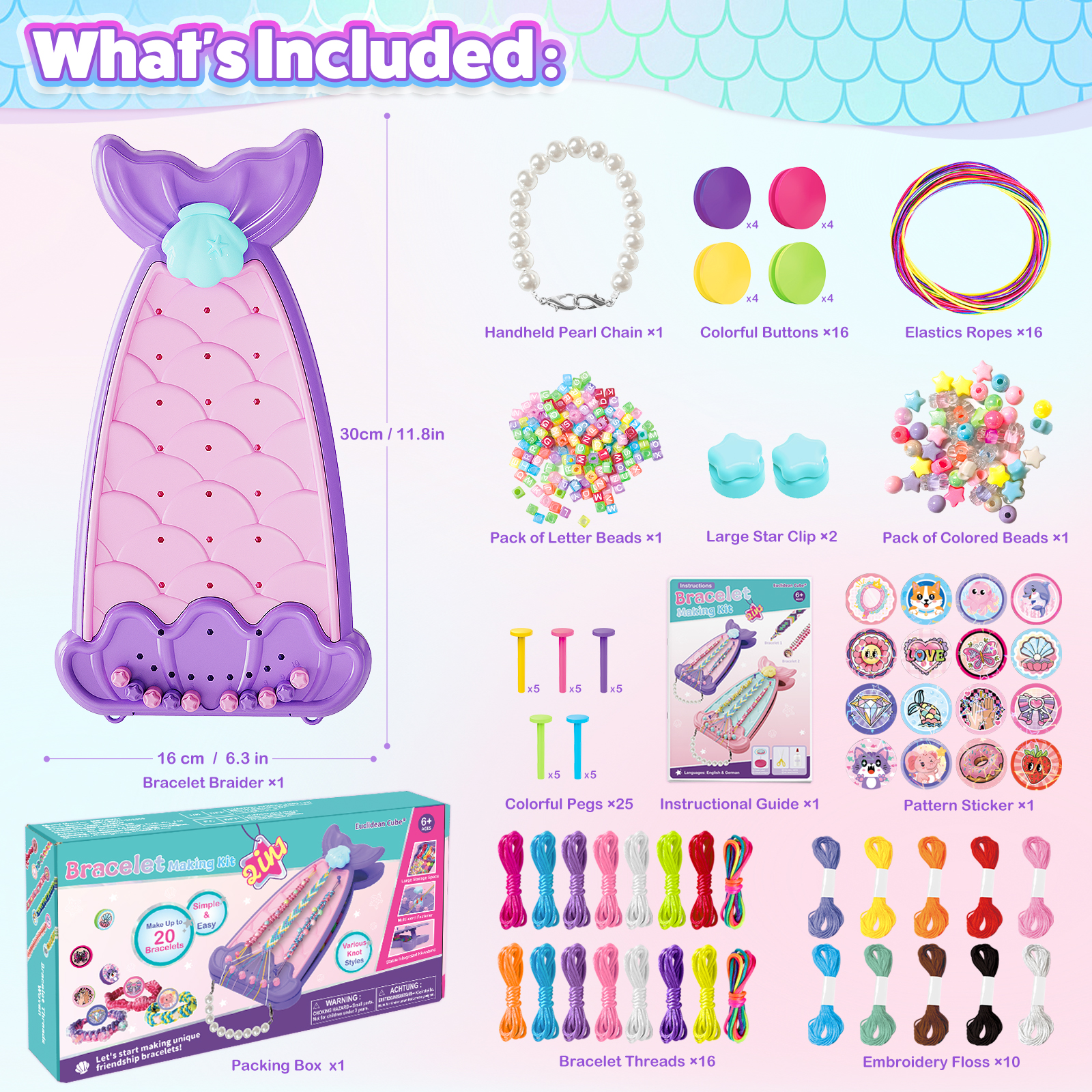 Friendship Bracelet Making Kit - مراجعة Jewelry Making Ideas With Beads وسعره